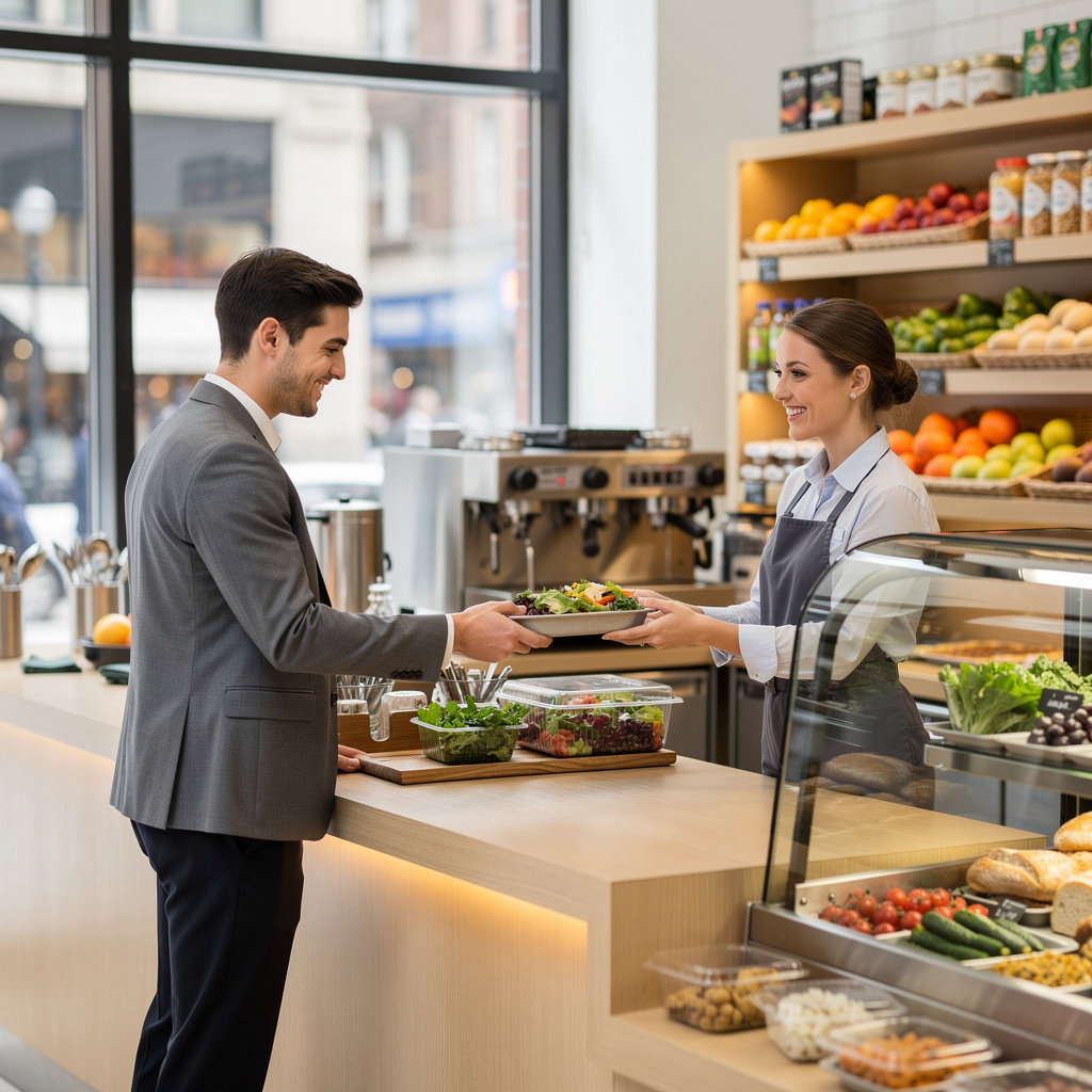 Red Sands Market and Deli interior showcasing our convenient downtown Santa Barbara location and fresh offerings